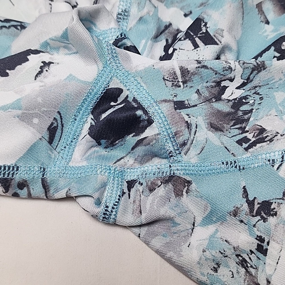 Under Armour Teal and Black Athletic Set Sports Bra Leggings XS - Picture 6 of 10